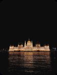 夜晚白宫正面景色