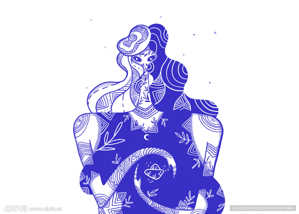 艺术女人像