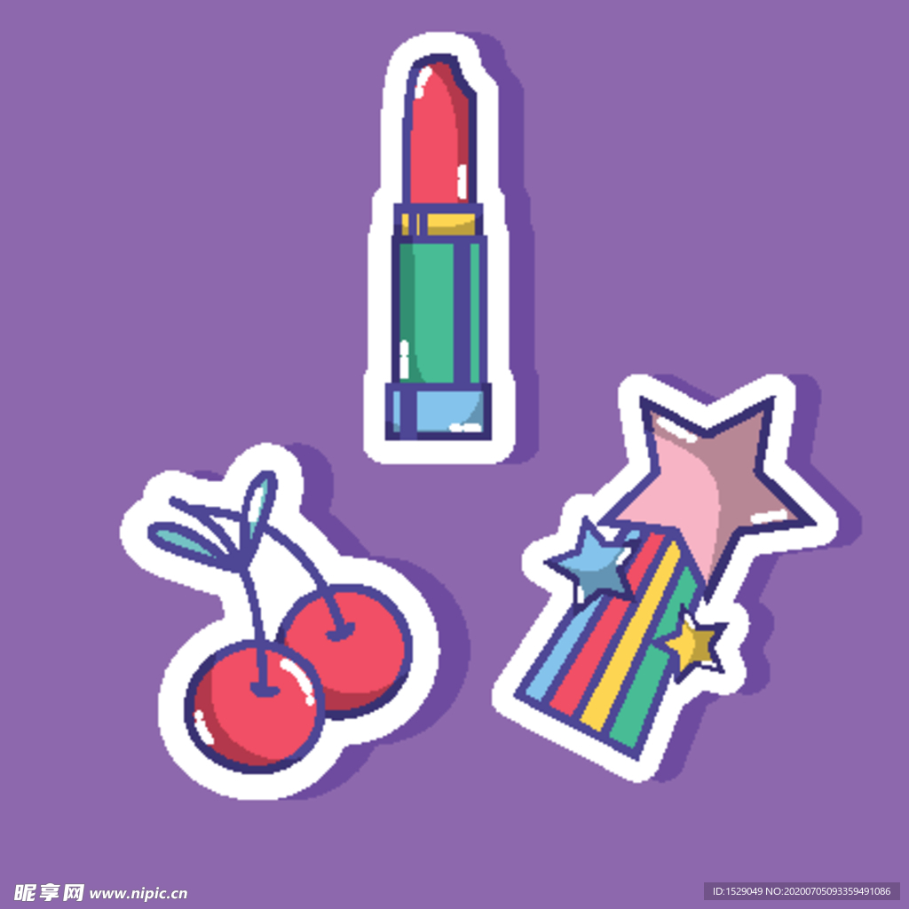 手绘生活元素