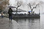 雪景的人民