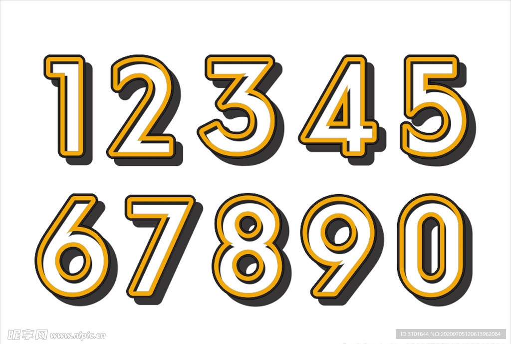 立体数字