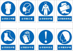 必须警示牌