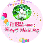 生日海报