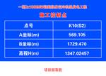 施工控制点标识牌