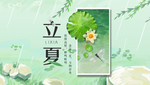 立夏海报
