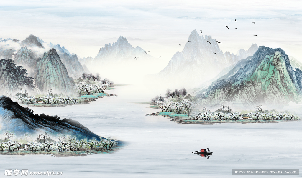 水墨山水