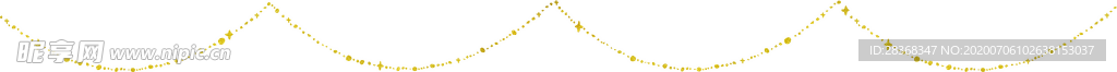 金色流星素材