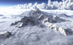 高原雪峰