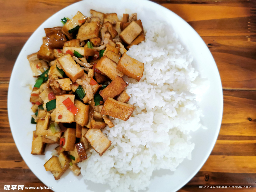 豆腐干肉丝