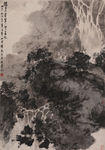 满身苍翠惊高风