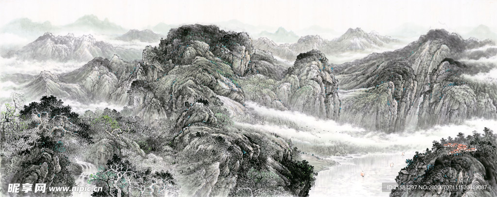 水墨山水