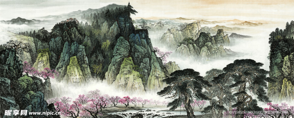 水墨山水