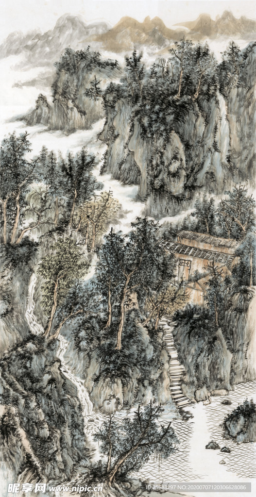 水墨山水
