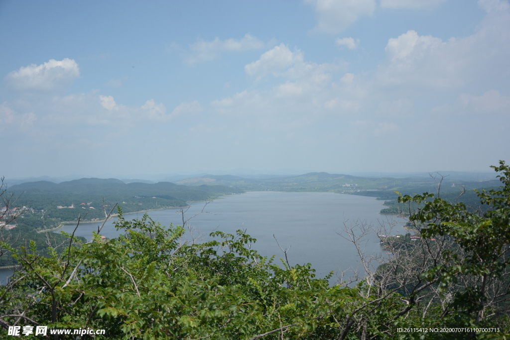 棋盘山山顶风景