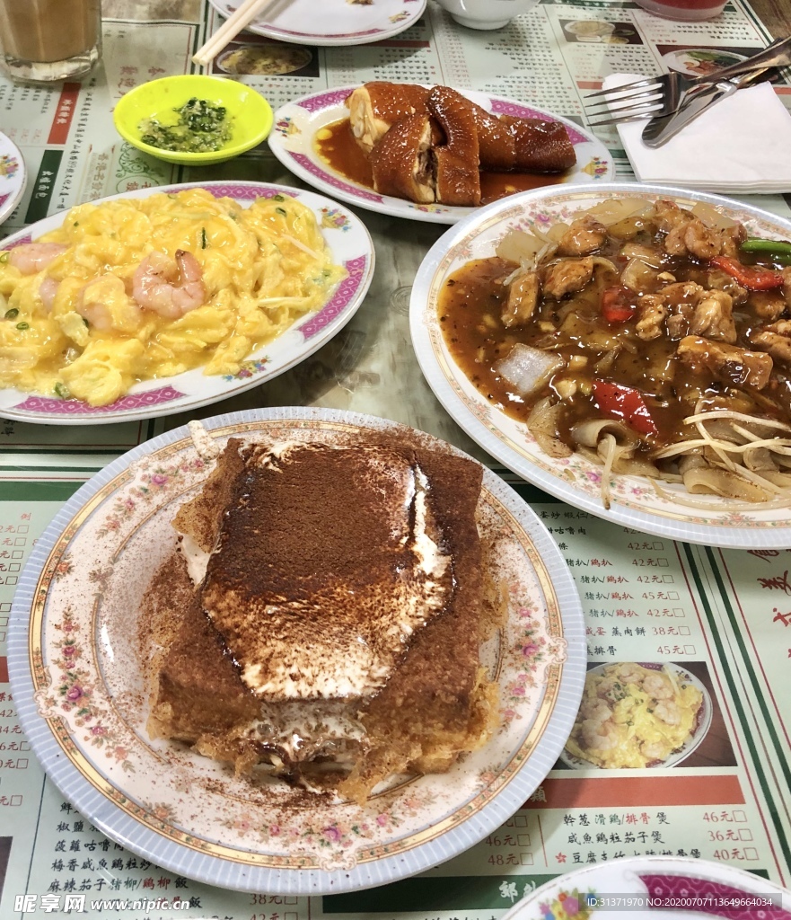 港式茶餐厅美食