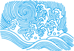 矢量海浪