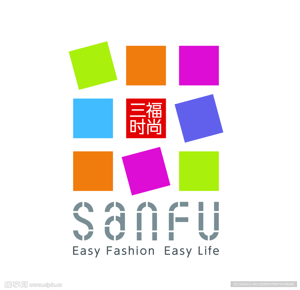 SANFU 三福时尚logo