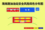 加油站 安全风险分布图