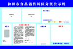 食品销售风险分级公示