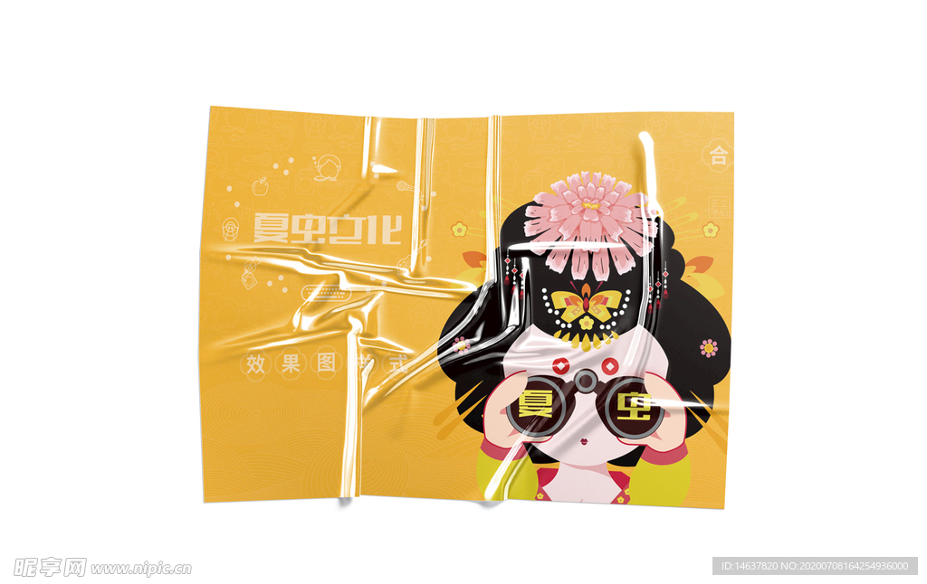 透明塑料样机