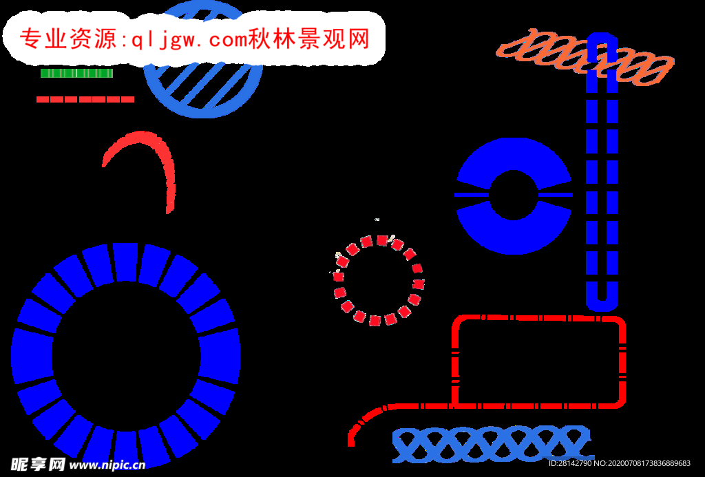 图例 箭头  分析图