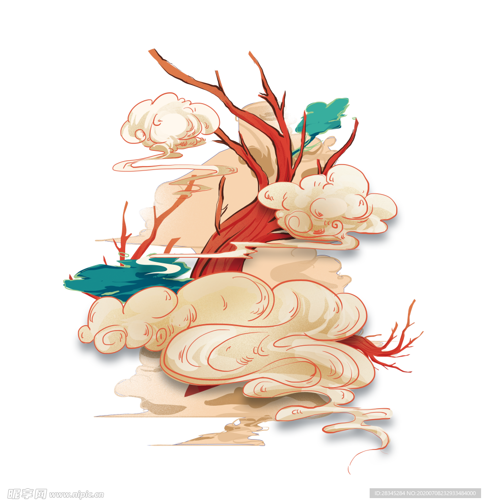 云