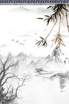 中式背景