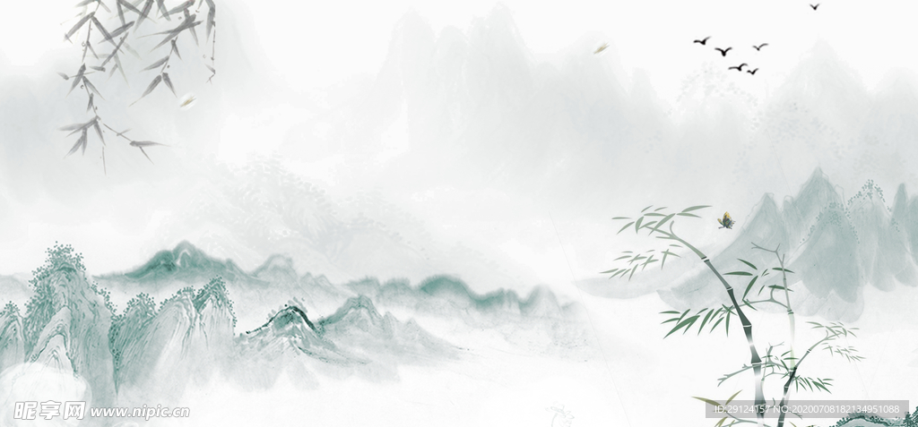 中式背景