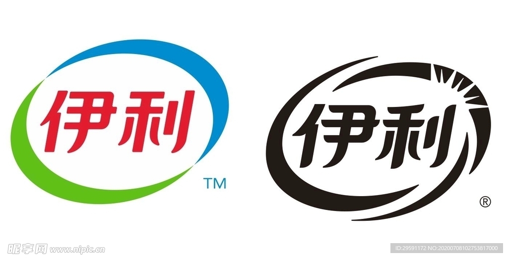 矢量伊利logo