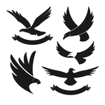 鸟型logo设计