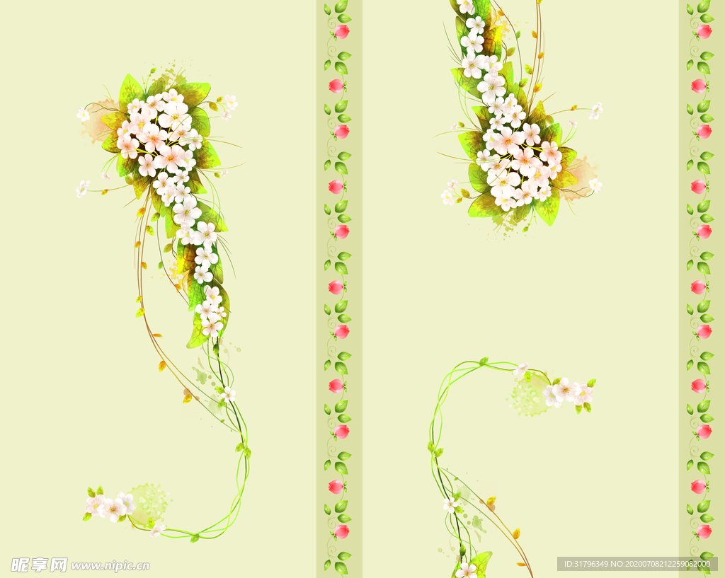 数码花型