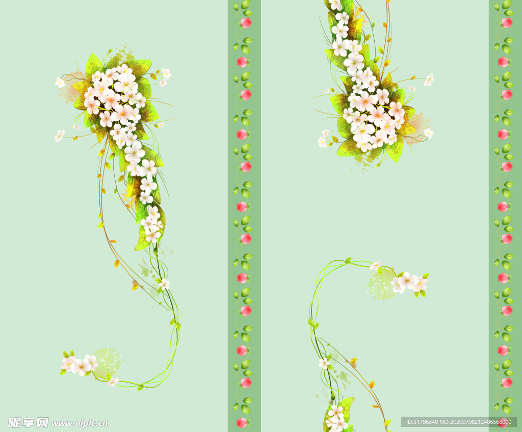 数码花型