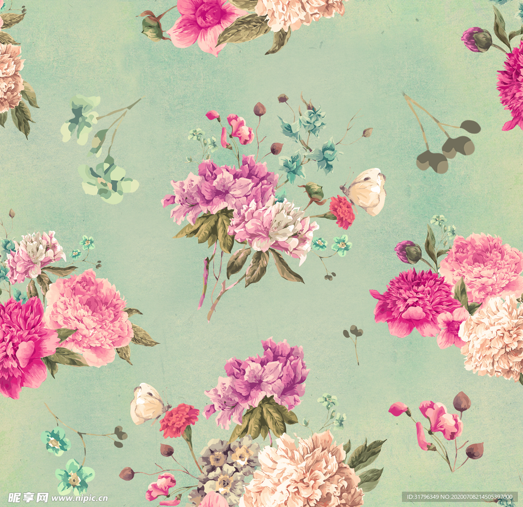 数码花型