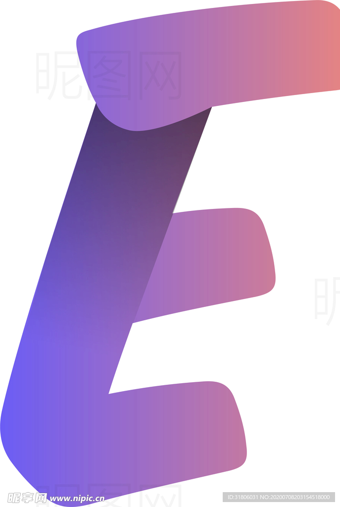 字母E