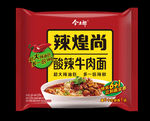 今麦郎辣煌尚酸辣牛肉面袋面