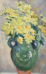静物花朵植物油画
