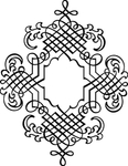 欧式花纹