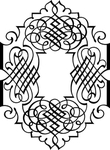 欧式花纹