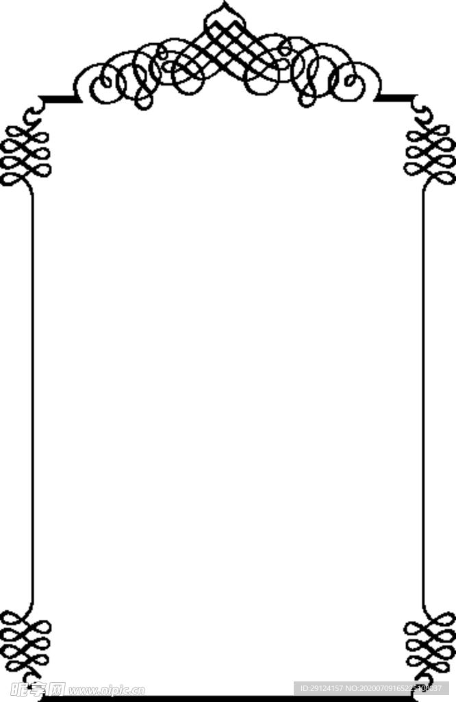 欧式花纹