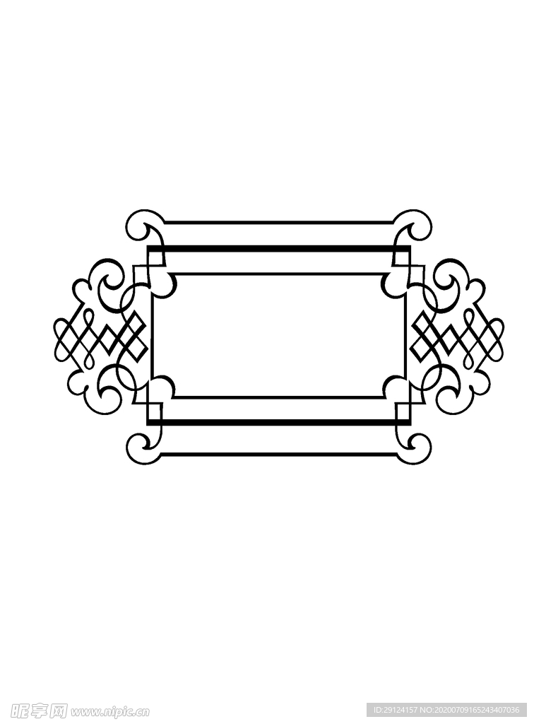 欧式花纹
