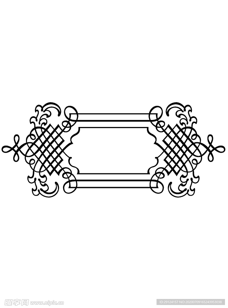 欧式花纹