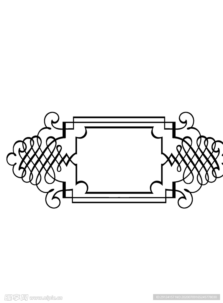 欧式花纹