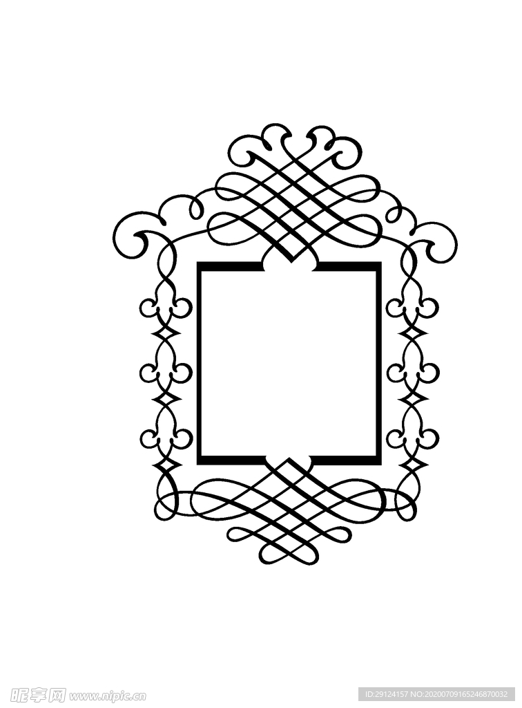 欧式花纹