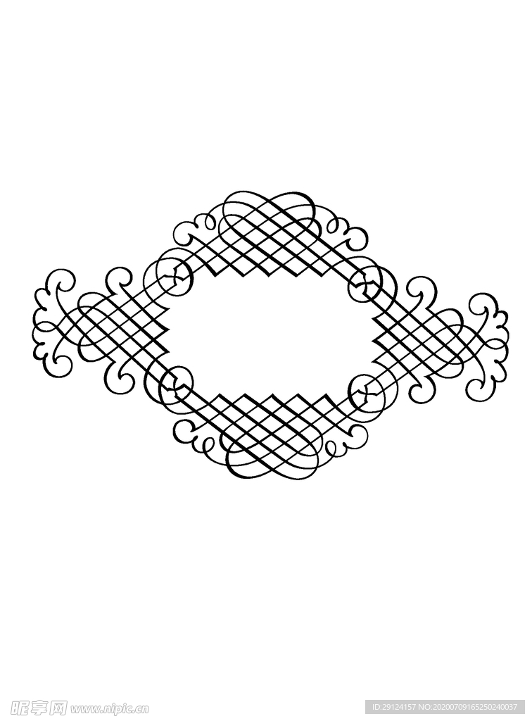 欧式花纹