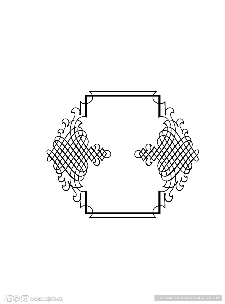 欧式花纹