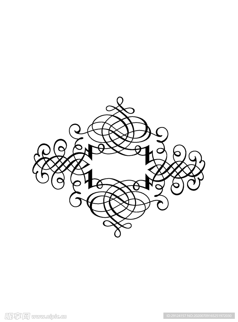 欧式花纹