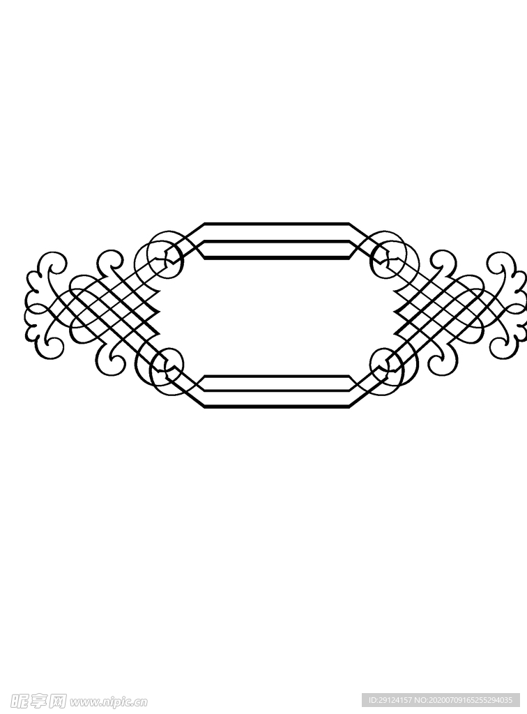 欧式花纹