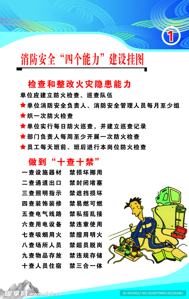 消防四个能力