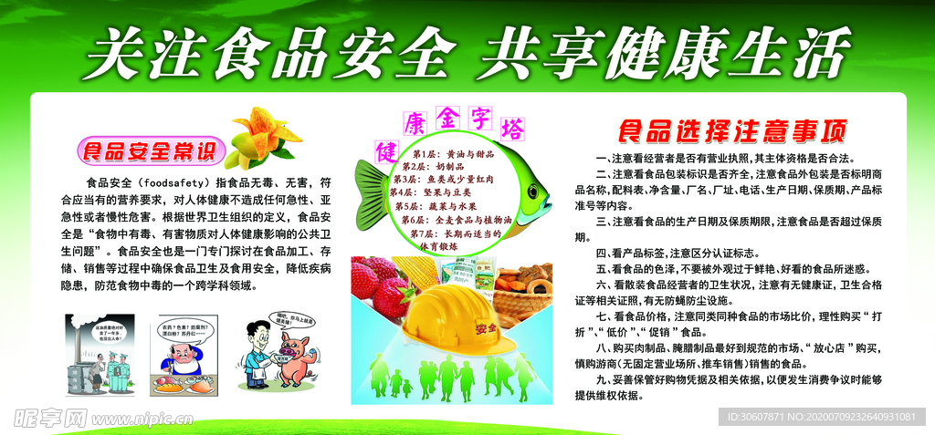 食品安全海报