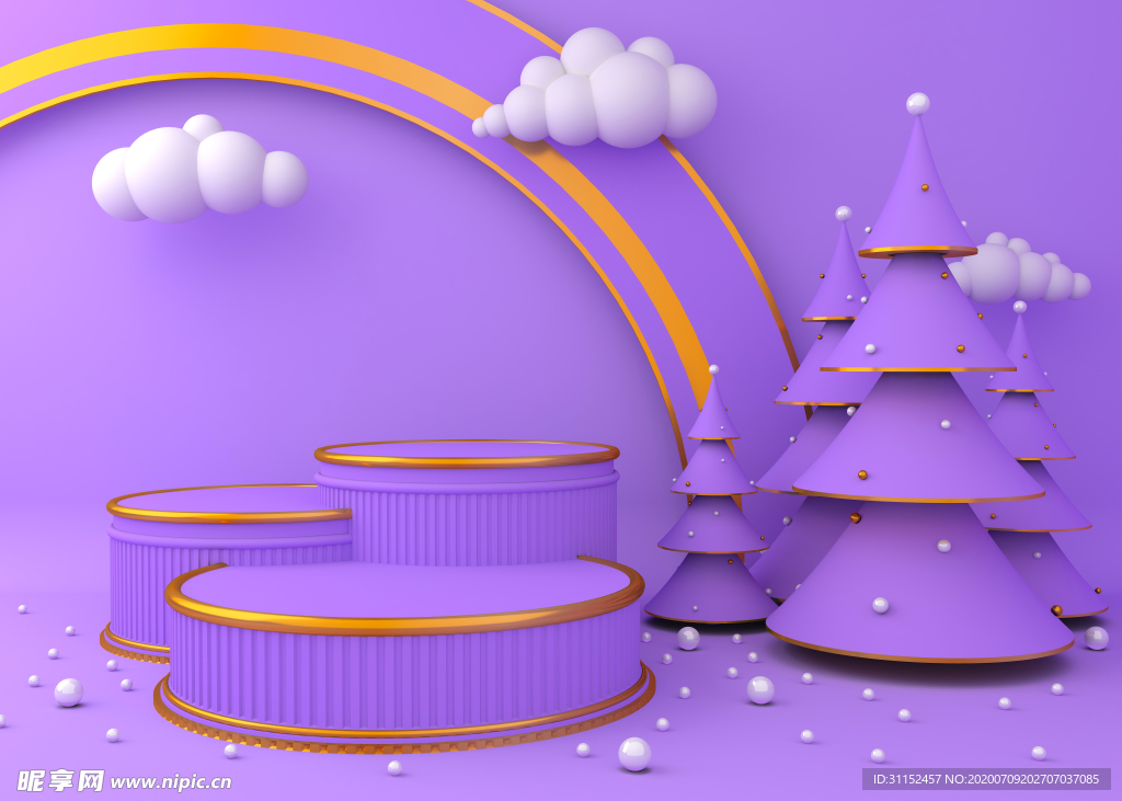 3D场景背景